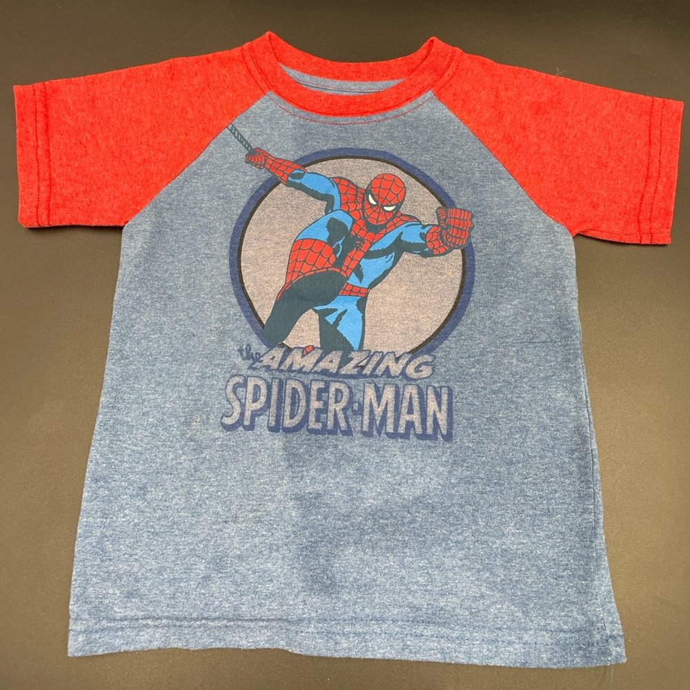 Toddler 4T Boys Marvel Spider-man Short Sleeve T-Shirt